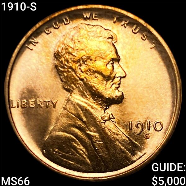 1910-S Wheat Cent