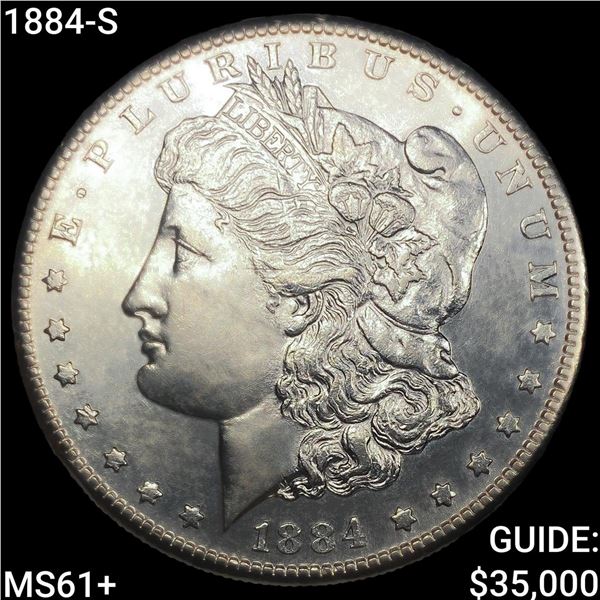 1884-S Morgan Silver Dollar