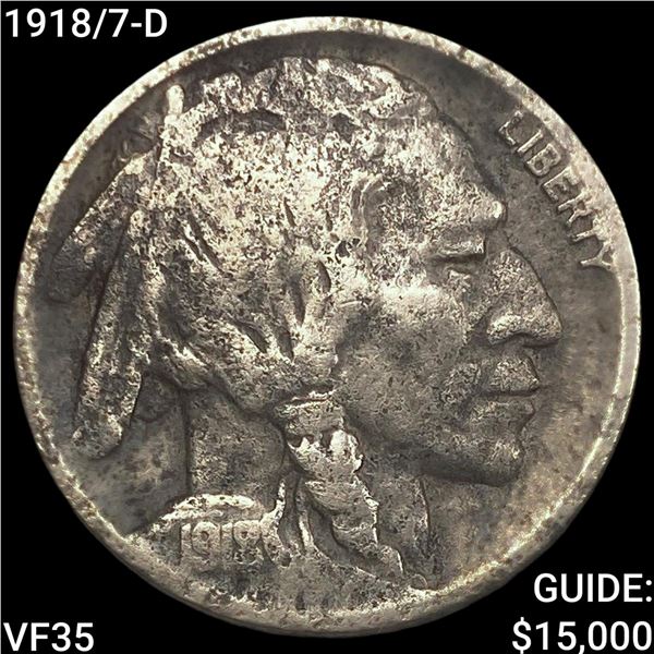 1918/7-D Buffalo Nickel