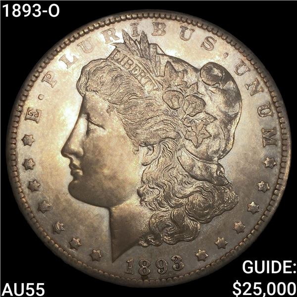 1893-O Morgan Silver Dollar