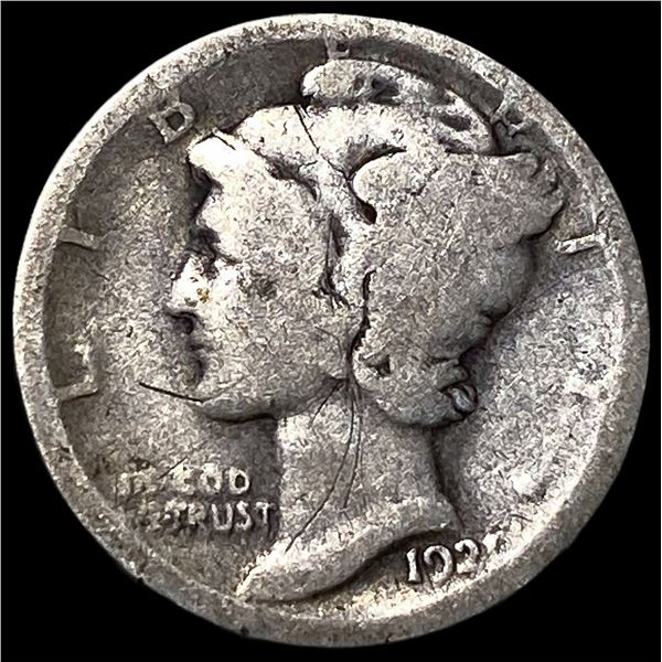 1920 Mercury Dime NEARLY UNCIRCULATED