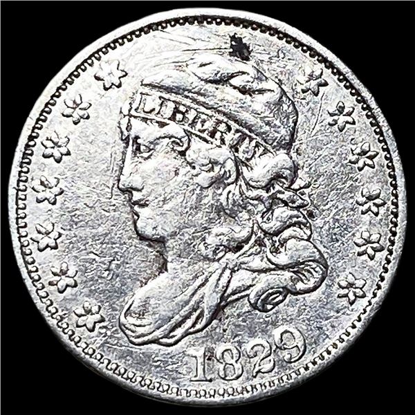 1829 Capped Bust Half Dime CLOSELY  UNCIRCULATED