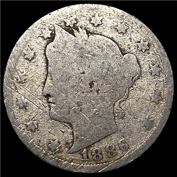 1886 Liberty Head Nickel NICELY CIRCULATED