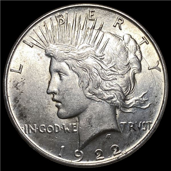 1922 Silver Peace Dollar CHOICE BU