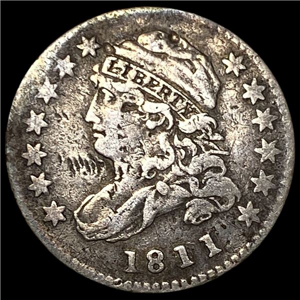 1811 Capped Bust Dime ABOUT UNCIRCULATED