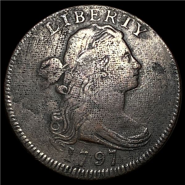 1797 Draped Bust large CENT LIGHTLY  CIRCULATED