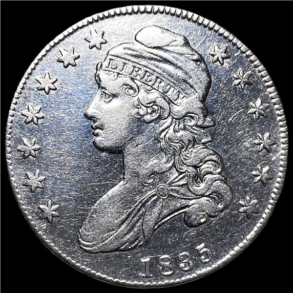 1835 Capped Bust Half Dollar CLOSELY  UNCIRCULATED