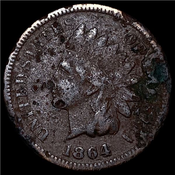 1864 Bronze Indian Head Cent HIGH GRADE