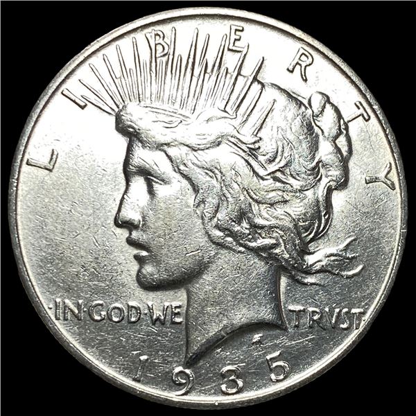 1935-S Silver Peace Dollar CLOSELY  UNCIRCULATED