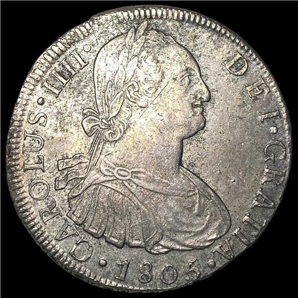 1803LIMAE JP Peru Silver 8 Reales CLOSELY  UNCIRCULATED
