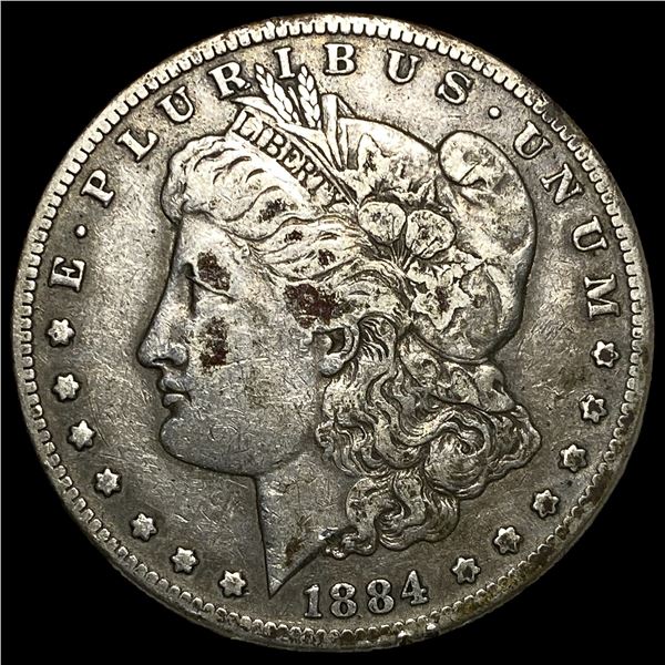 1884-S Silver Morgan Dollar NEARLY  UNCIRCULATED