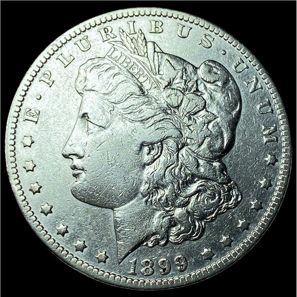 1899-O Micro O Morgan Silver Dollar ABOUT  UNCIRCULATED
