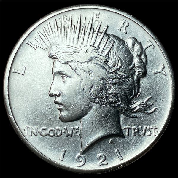 1921 Silver Peace Dollar CLOSELY UNCIRCULATED