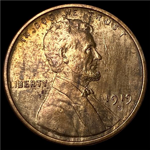 1919-S Lincoln Wheat Cent UNCIRCULATED