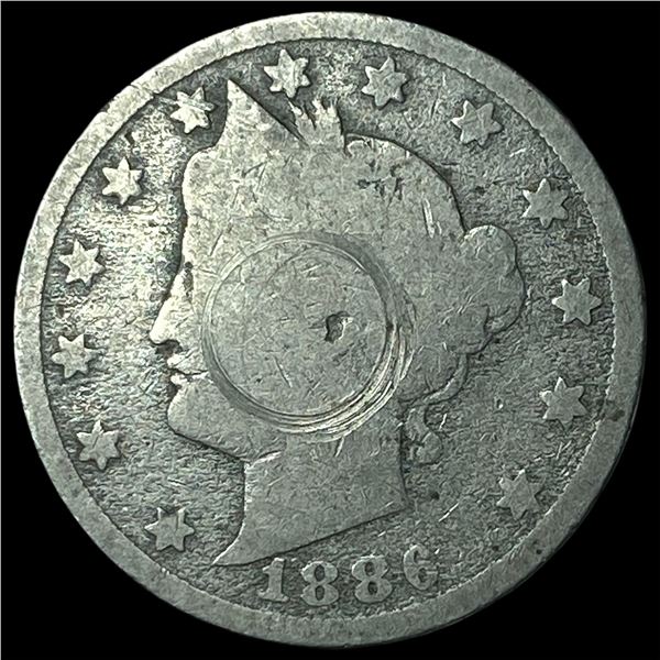 1886 Liberty Head Nickel NICELY CIRCULATED