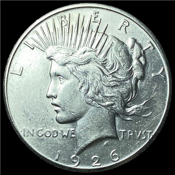 1926-S Peace Silver Dollar CHOICE AU