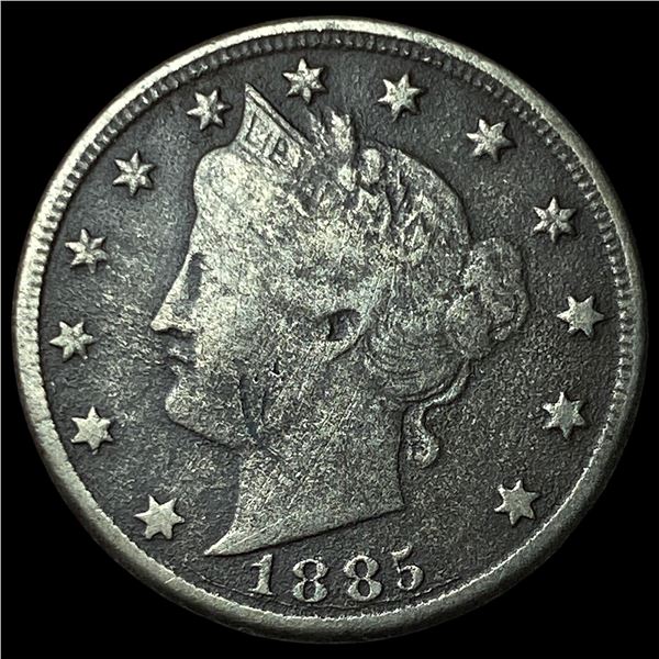 1885 Liberty Head Nickel LIGHTLY CIRCULATED