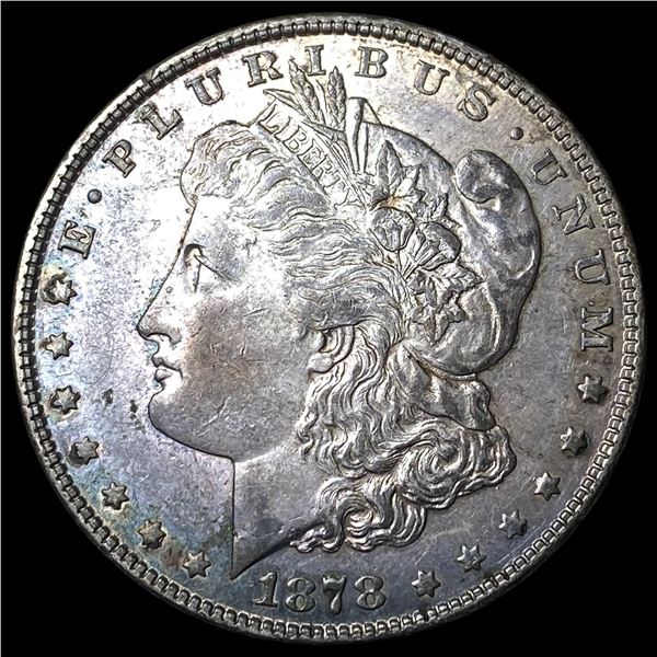 1878 Silver Morgan Dollar CLOSELY  UNCIRCULATED