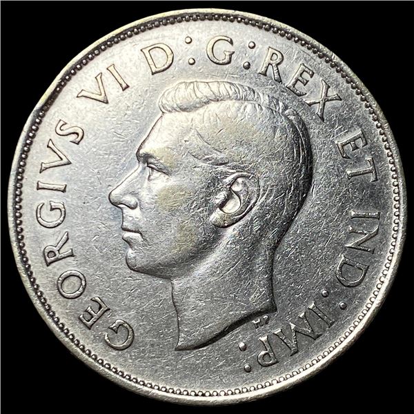1941 Canada Silver 50 Cents HIGH GRADE