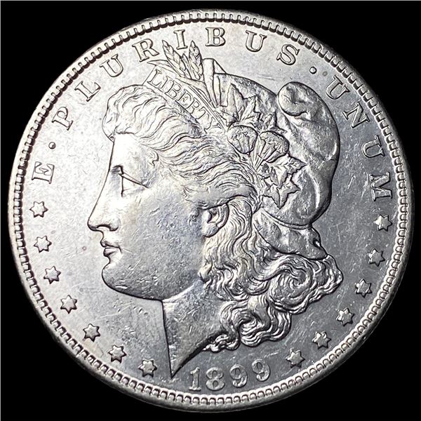 1899-S Silver Morgan Dollar CHOICE AU