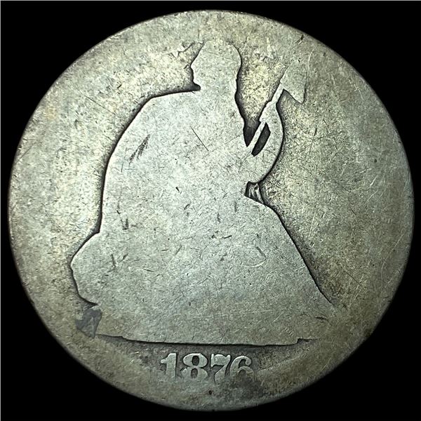1876-S Seated Liberty HALF DOL. NICELY  CIRCULATED
