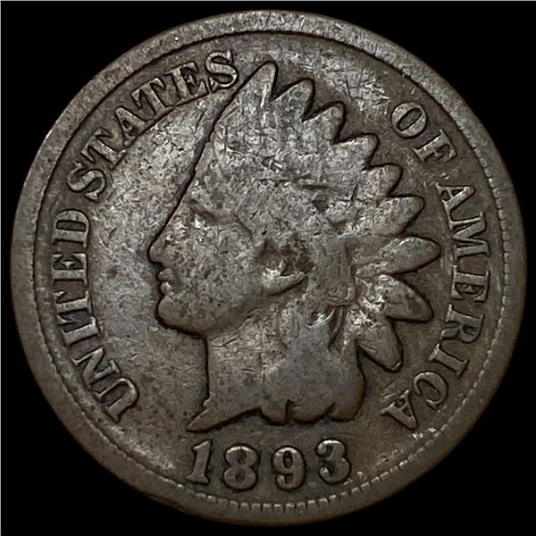 1893 Indian Head Cent NICELY CIRCULATED