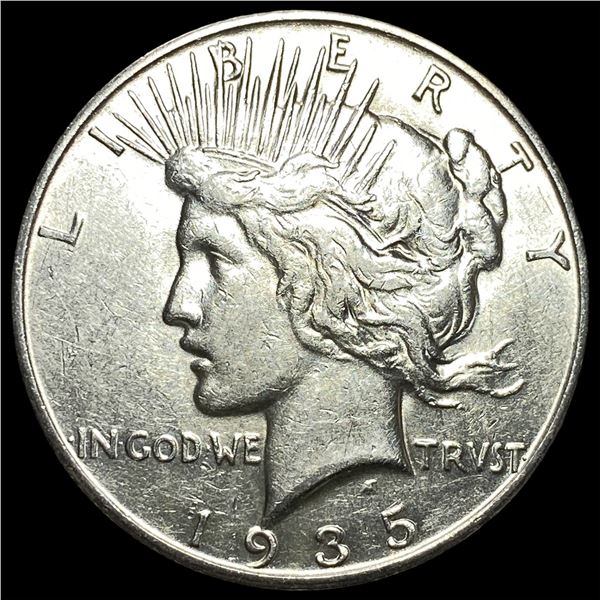 1935-S Silver Peace Dollar CLOSELY  UNCIRCULATED