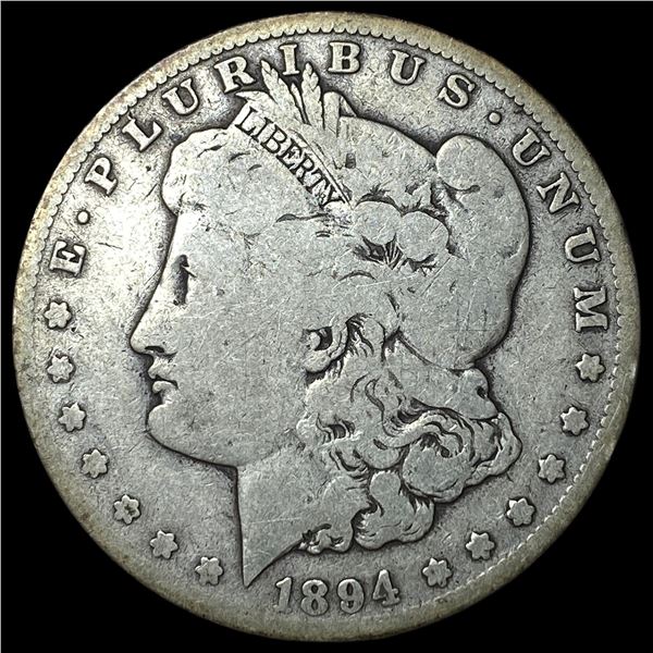 1894-S Silver Morgan Dollar NEARLY  UNCIRCULATED