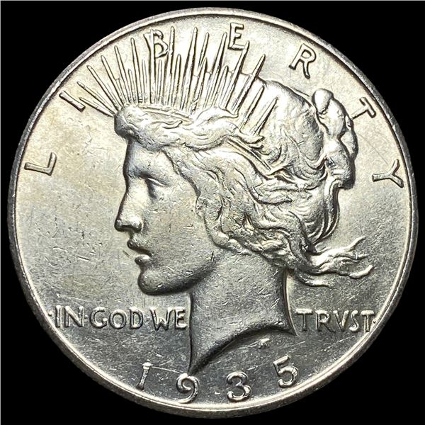 1935-S Peace Silver Dollar CLOSELY  UNCIRCULATED
