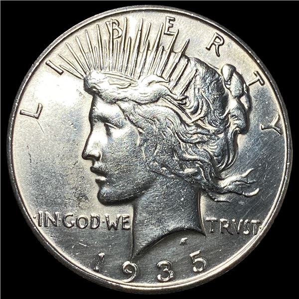 1935-S Silver Peace Dollar CLOSELY  UNCIRCULATED