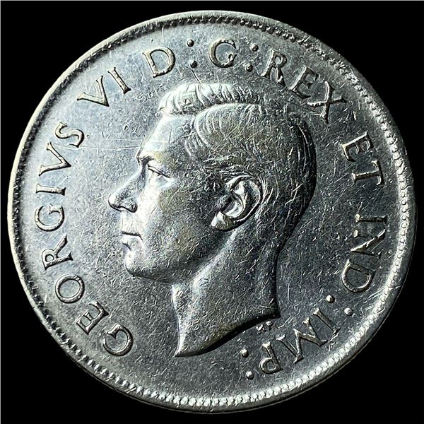 1943 Canada Silver 50 Cents HIGH GRADE