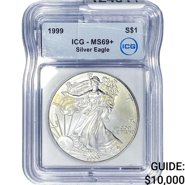 1999 Silver Eagle ICG MS69+