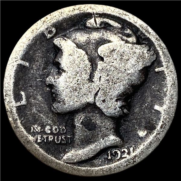 1921 Mercury Dime NICELY CIRCULATED