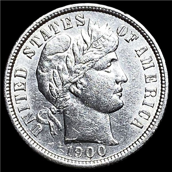 1900-S Silver Barber Dime UNCIRCULATED