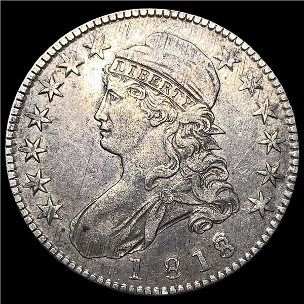 1818 Capped Bust Half Dollar NEARLY  UNCIRCULATED