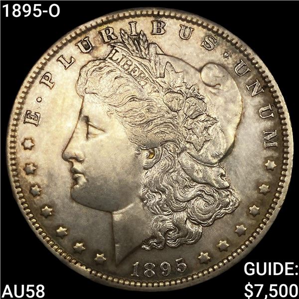 1895-O Morgan Silver Dollar