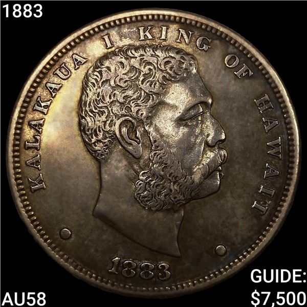 1883 Kingdom of Hawaii Dollar