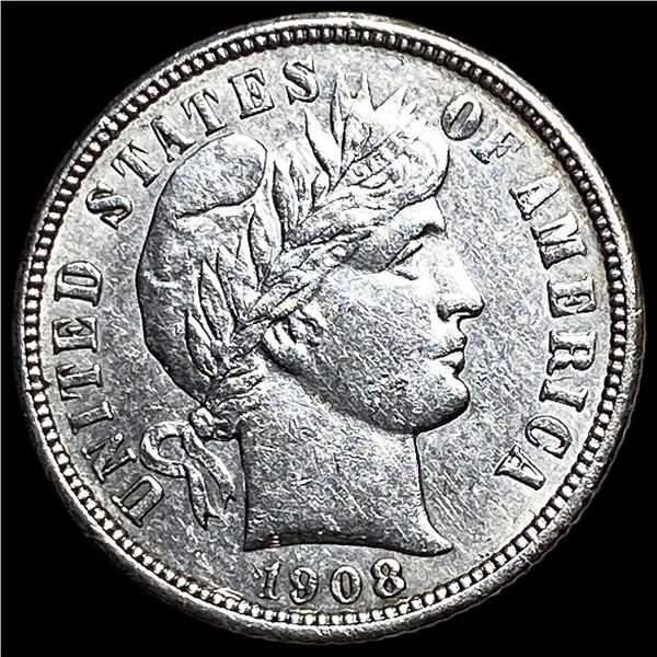 1908-O Silver Barber Dime CLOSELY  UNCIRCULATED