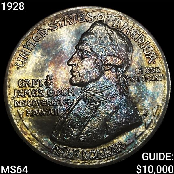 1928 Hawaiian Half Dollar