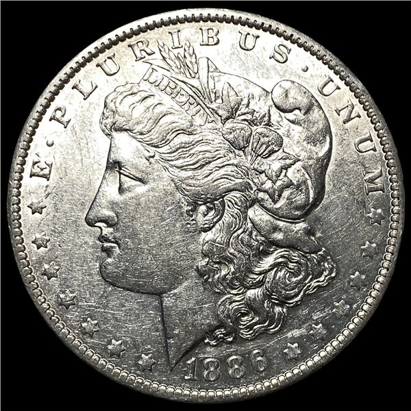 1886-O Silver Morgan Dollar CHOICE AU