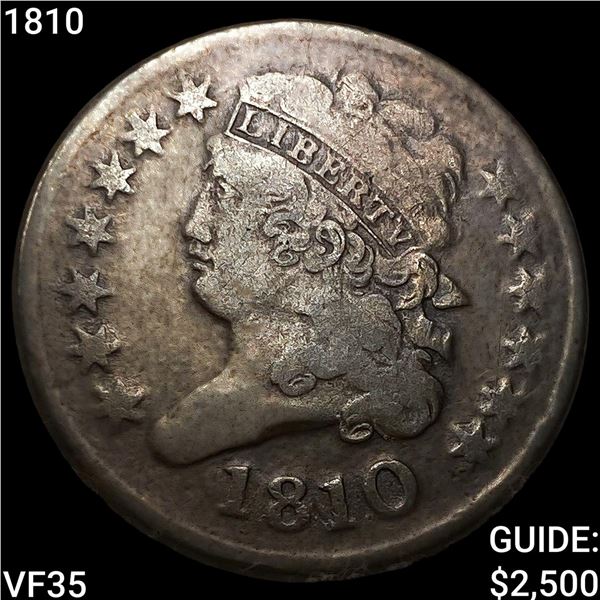 1810 Classic Head Half Cent
