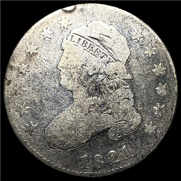 1821 Capped Bust Quarter LIGHTLY CIRCULATED