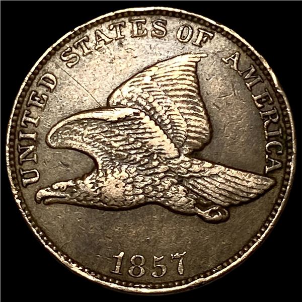1857 Flying Eagle Cent CLOSELY UNCIRCULATED
