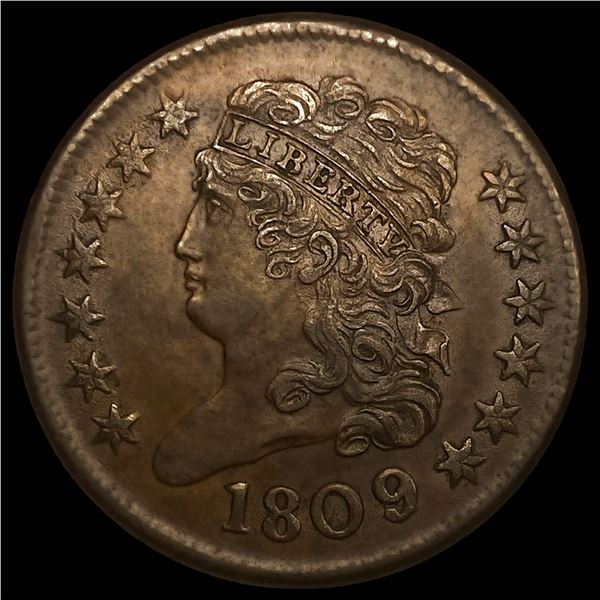 1809/6 Classic Head Half Cent