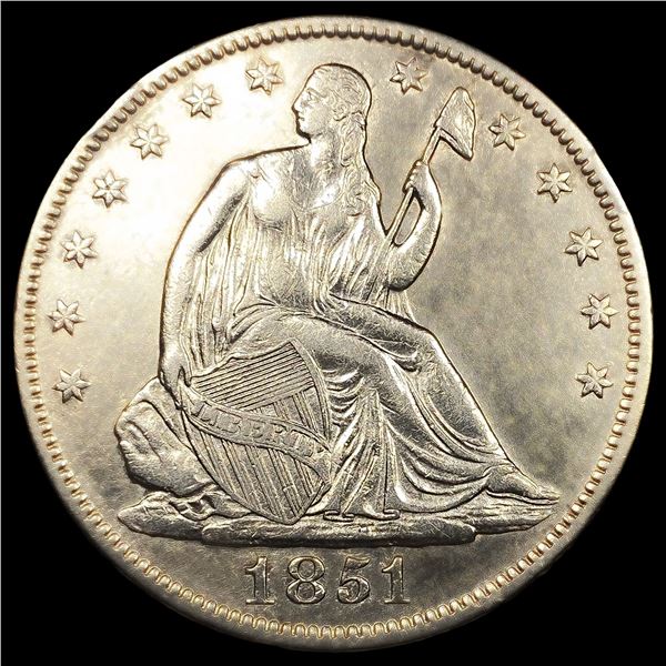 1851-O Seated Liberty Half Dollar
