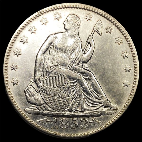 1853 Seated Liberty Half Dollar