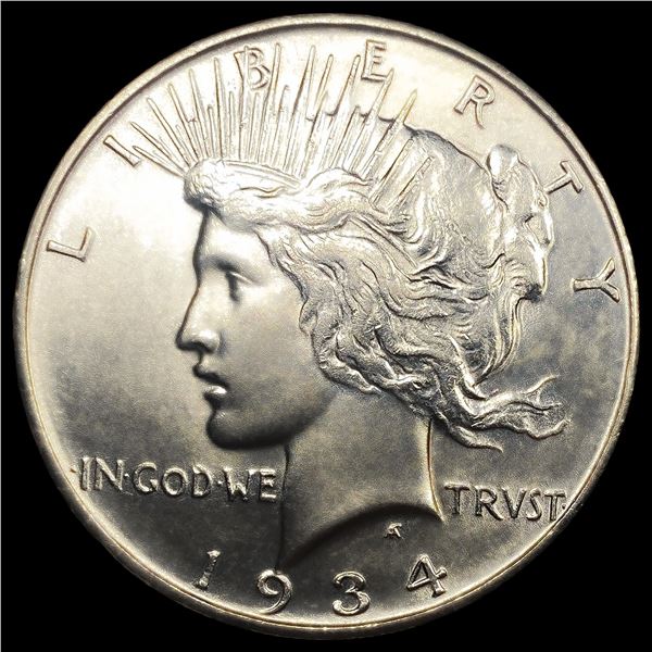 1934-S Silver Peace Dollar