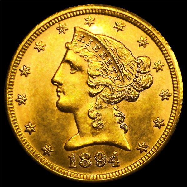 1894-O $5 Gold Half Eagle