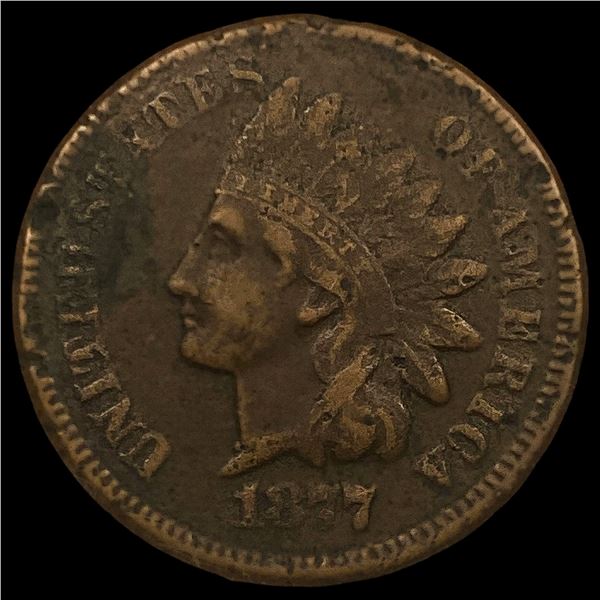 1877 Indian Head Cent