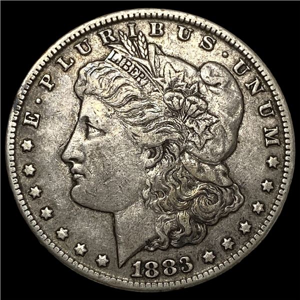 1883-CC Silver Morgan Dollar NEARLY  UNCIRCULATED